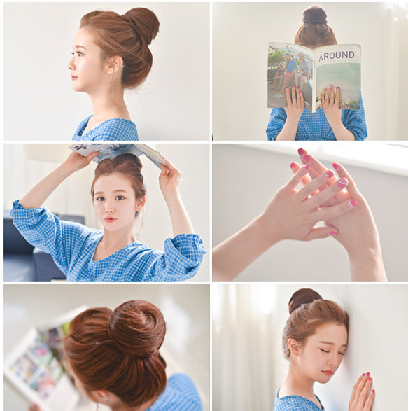 Extension cheveux - Chignon - Ref 240628 Image 3