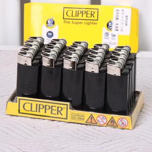 西班牙可利福clipper气体打火机超薄俊雅系列内胆机黑色BP22R定制