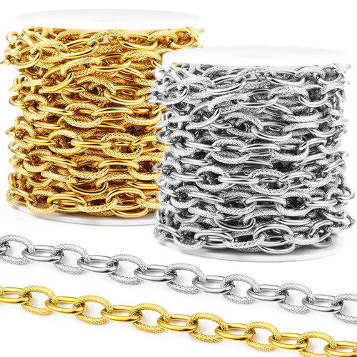 钛钢手工链条diy项链手链时尚链