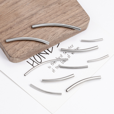 饰品diy圆弯管多尺寸通孔管