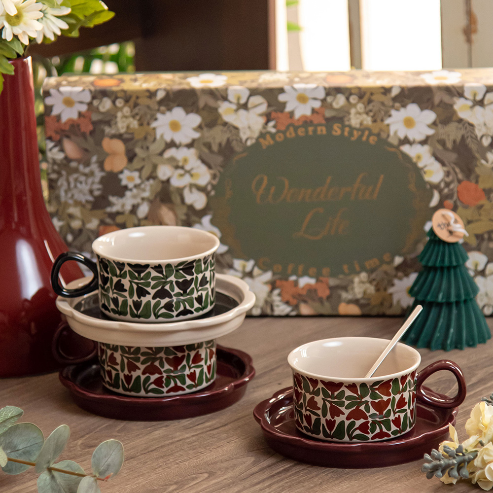 【顺丰】派一摩登家陶瓷咖啡杯碟