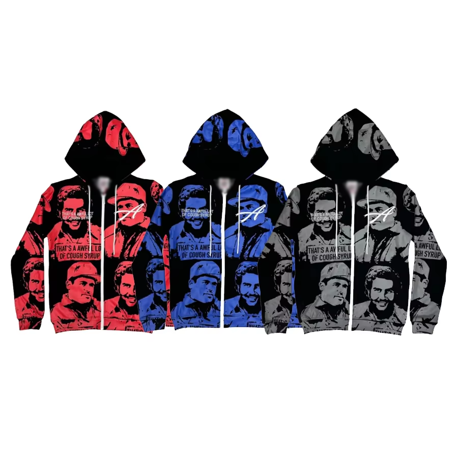 Asaali x Awful Lot Of Cough Syrup Hoodie