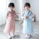 长袍裙 小女孩中式 贝优可女童汉服夏季 唐装