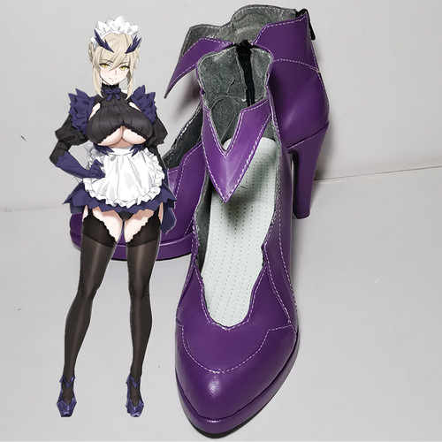 FGO FateGrand OrderCOS鞋黑枪呆cosplay鞋靴来图定制男女增高