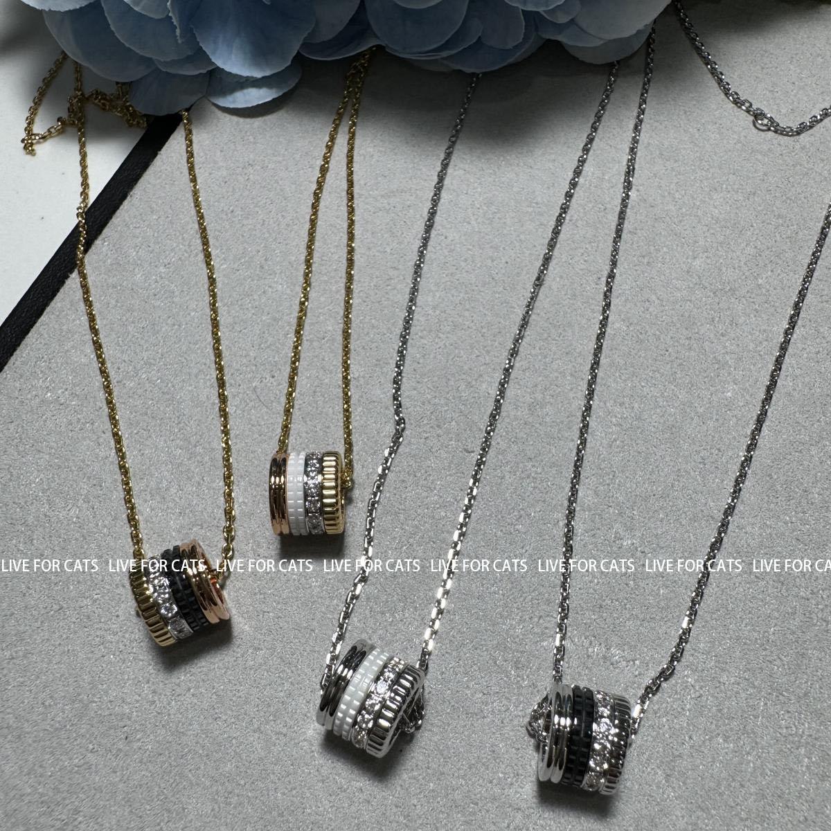 金货质感进口陶瓷项链