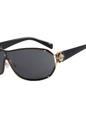 欧美大框镂空复古时尚女士墨镜