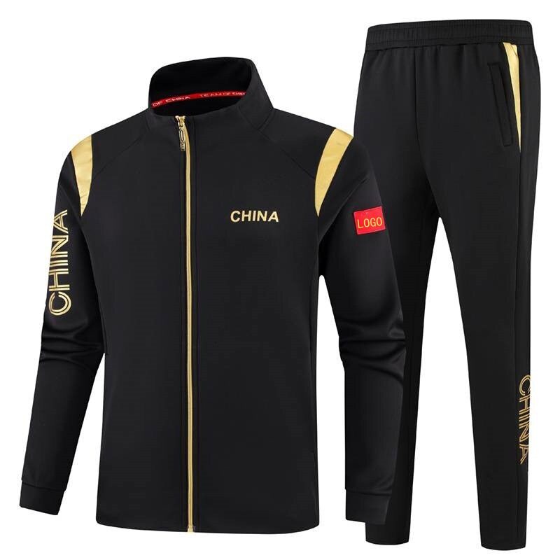 2024中国队运动服春秋训练套装领奖服体育生武术国服班服出场服童