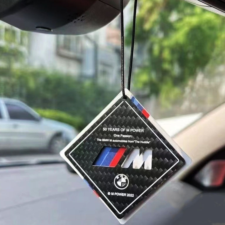 宝马50周年款栀子花香香薰片