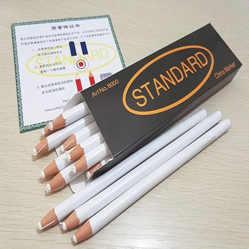 STANDARD南韩拉线蜡笔8000 免削卷纸拉线笔白色红色黑 服装点位笔