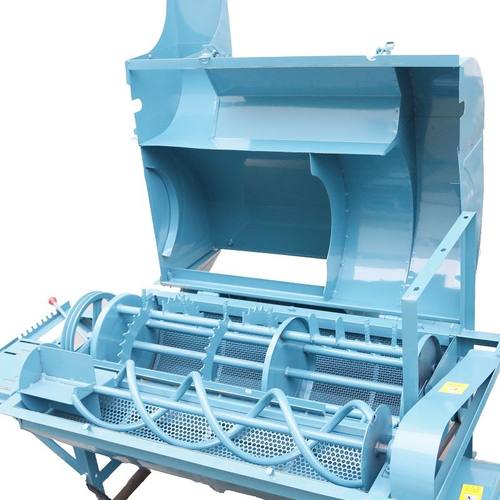 全新升级多功能80双滚筒油菜籽农用小麦高粱大口径大豆柴油脱粒机