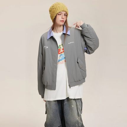 NTBF春秋痞帅外套男ins高街潮牌港风日系原宿风韩版潮流宽松夹克