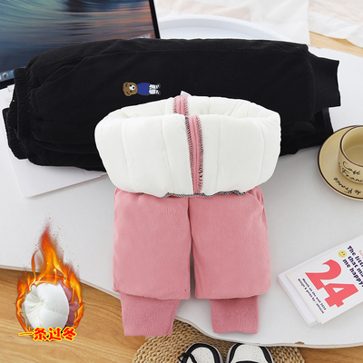 儿童加厚棉裤一条过冬棉裤