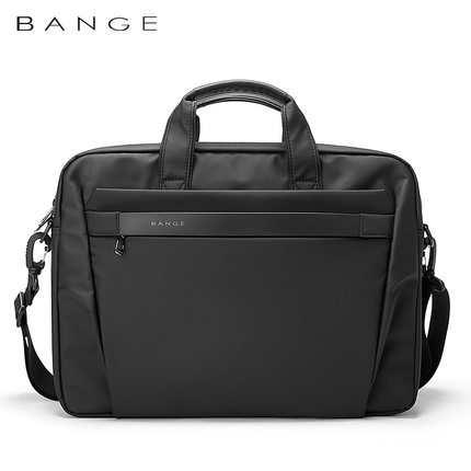 班歌电脑包男女高档手提包轻薄笔记本16寸商务公文包单肩斜挎包潮