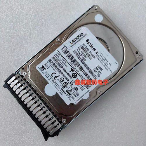 联想 X3850X6 X3650M5 00WG686 00WG685 12Gb 300G 2.5寸SAS 硬盘