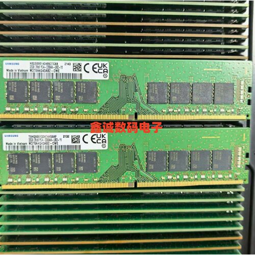 三星 M378A4G43AB2-CWE 32G 2RX8 DDR4 PC4-3200AA-UB2台式机内存