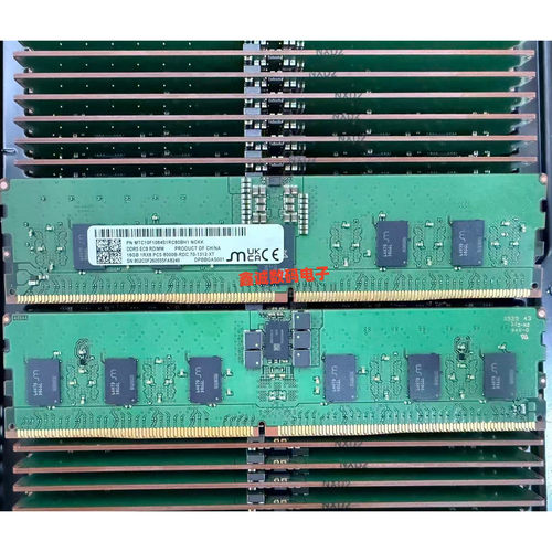 MT 镁光 MTC10F1084S1RC80BH1 16G 1RX8 PC5-8000B-RDC服务器内存