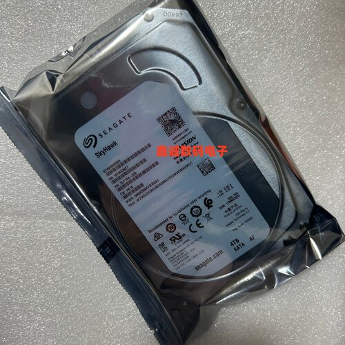 希捷ST4000VX005 监控录像机存储 5400转 SATA 3.5寸专用机械硬盘