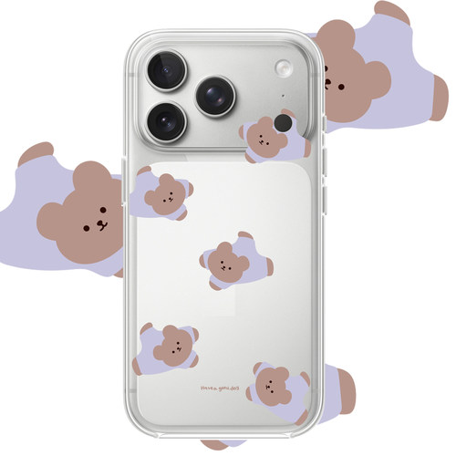 日韩软糖小熊适用苹果17PROMAX情侣15PRO可爱13动漫12卡通14个性iPhone16PROMAX硅胶透明手机壳华为小米vivoo