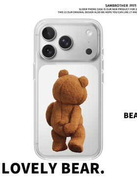 原创小熊适用苹果17PROMAX情侣14可爱13动漫12卡通15PRO个性iPhone16PROMAX硅胶透明手机壳华为小米vivooppo