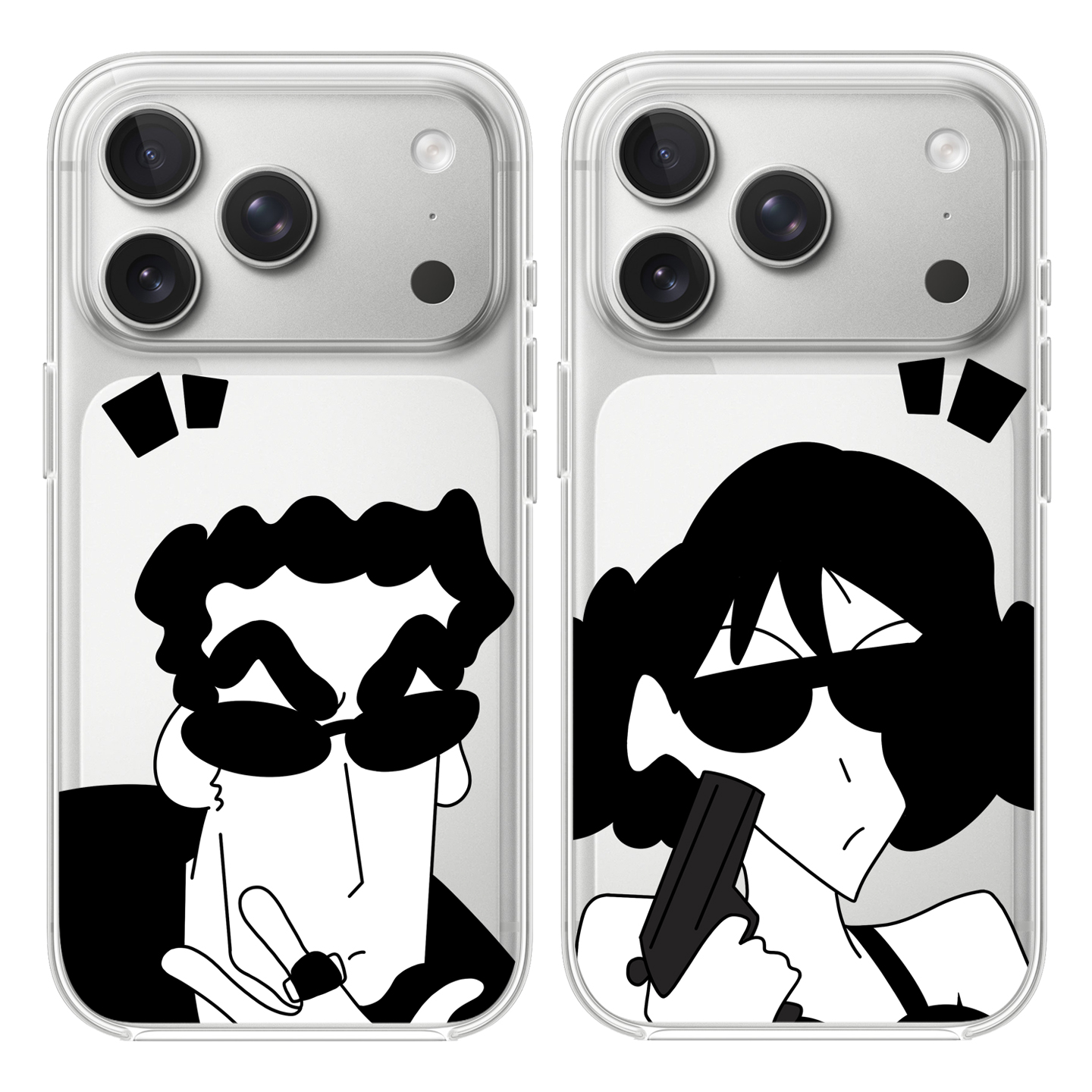 蜡笔小新适用于苹果17PROMAX透明手机壳硅胶可爱iPhone16PROMAX情侣15PRO卡通14VIVOOPPO13动漫12华为小米