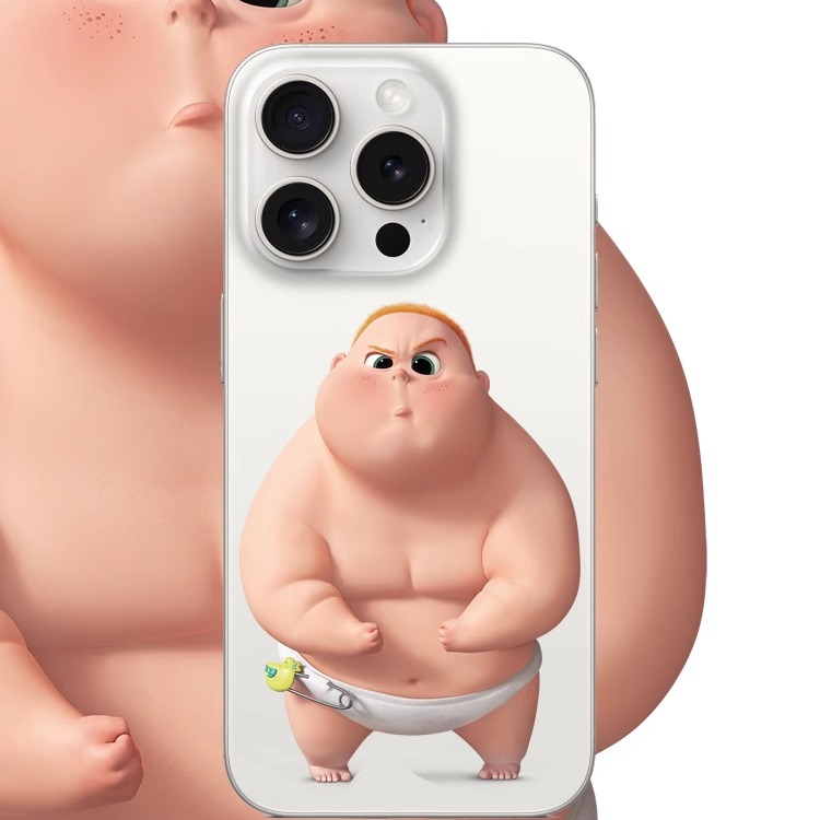 小胖子适用于苹果17PROMAX透明手机壳硅胶可爱iPhone16PROMAX情侣15PRO卡通14VIVOOPPO13动漫12华为小米