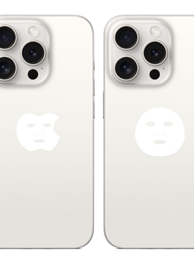 敷个面膜适用于苹果17PROMAX透明手机壳硅胶可爱iPhone16PROMAX情侣15卡通14动漫13华为12小米15VIVOOPPO