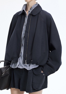 JN同源 百搭宽松休闲翻领夹克外套