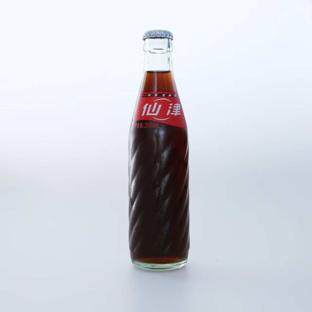 仙津玻璃瓶可乐橙味汽水碳酸饮料
