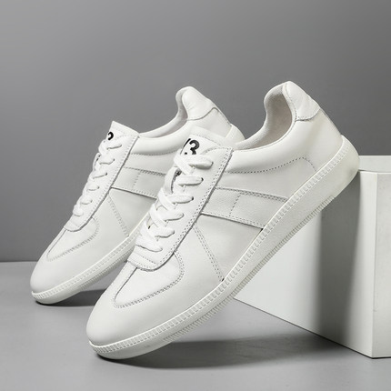 运动三叶草Y3KLZ联名款休闲板鞋四季板鞋2025新款男鞋真皮透气