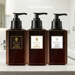 维也纳酒店皇室玫瑰洗发水松木植物蓬松控油酒店木质檀香洗发露
