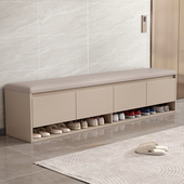 凳进门凳可坐实木鞋 柜坐凳一体入户轻奢穿鞋 架长条凳 凳门口鞋 换鞋