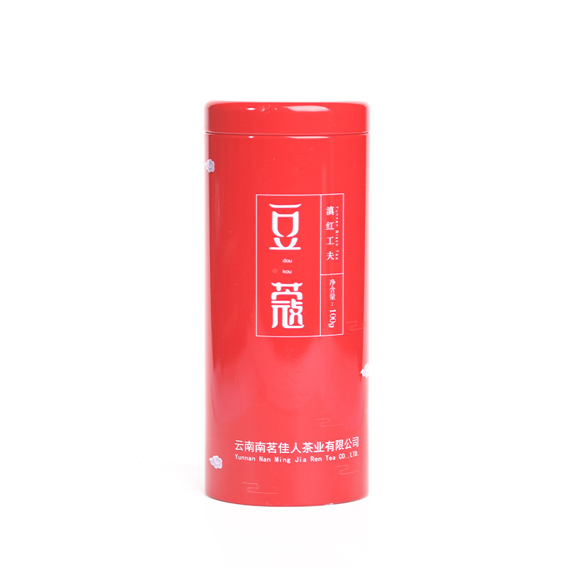 【买2送1】2026《豆蔻》早春纯芽尖滇红茶 100克/罐