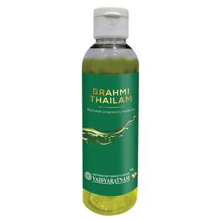 婆罗米助眠放松头油发油头部按摩油疗200ml 印度阿育吠陀BRAHMI