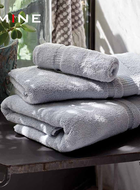 MINE/寐 哈曼Pera悦动系列土耳其匹马棉浴巾高档全棉毛巾方巾