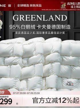 MINE/寐95鹅绒被A类100支天丝
