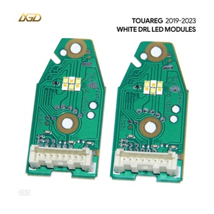 适用于19 大众途锐低配日行灯光源导光条LED灯带日间行车灯 23款