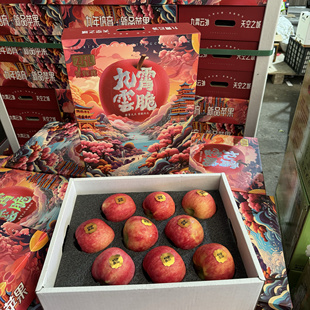 九霄云脆苹果新鲜当季脆甜红苹果水果礼盒国产西藏苹果顺丰