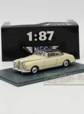 1:87 NEO树脂迷你汽车模型奔驰300b Pininfarina
