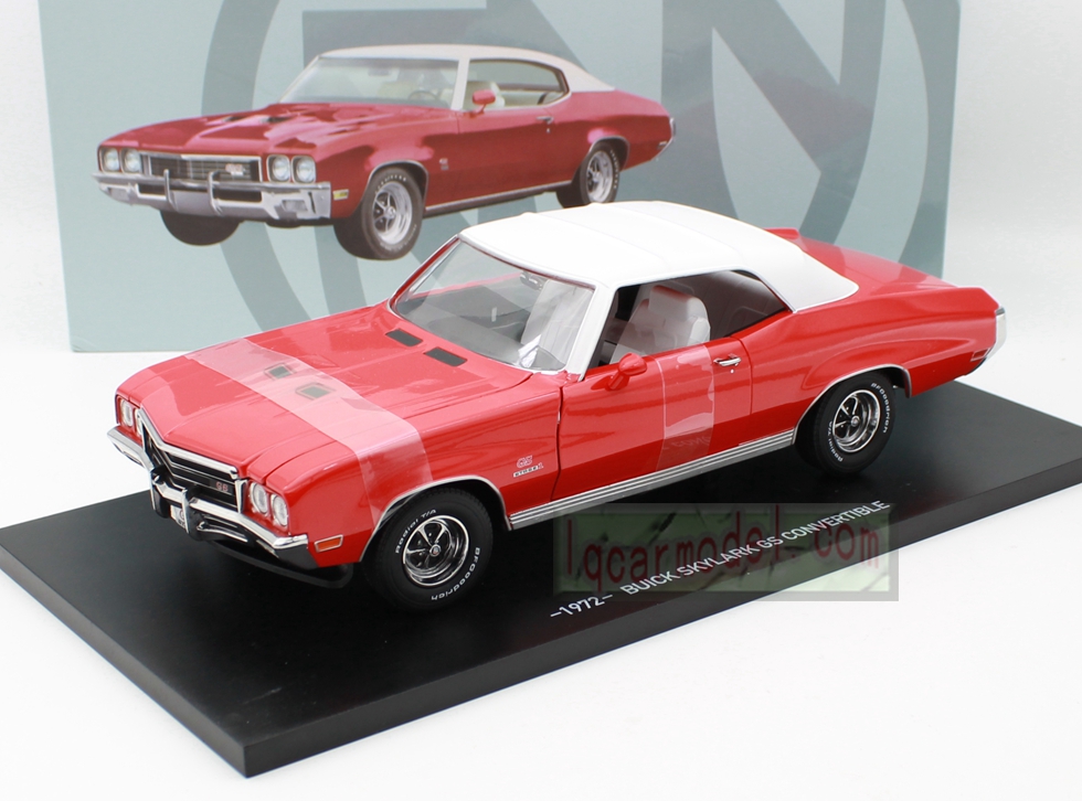 1:18原厂别克Buick 1972 Skylark GS老爷车 合金汽车模型原包