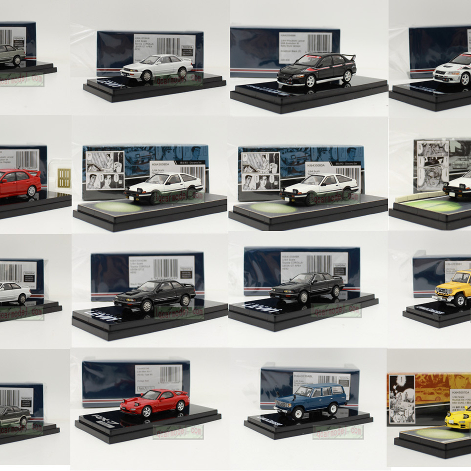 1:64 Hobby Japan HJ 丰田 三菱 马自达 合金汽车模型 迷你小模型