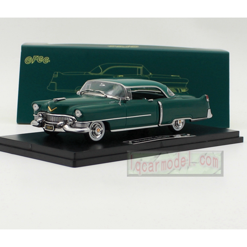 1:43 GFCC凯迪拉克Cadillac DeVille 1954帝威双门轿跑车模型绿