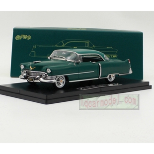 1:43 GFCC凯迪拉克Cadillac DeVille 1954帝威双门轿跑车模型 绿