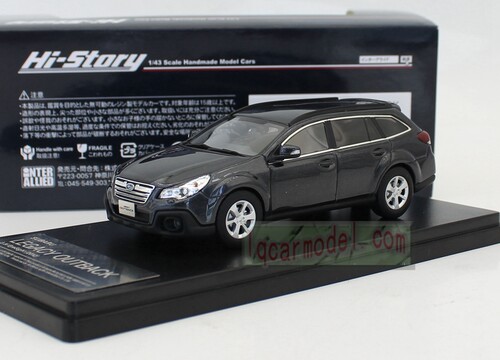 1:43 Hi Story斯巴鲁SUBARU傲虎OUTBACK 2.5i 2012树脂汽车模型灰