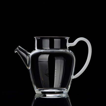 新羽手工玻璃公道杯分茶器 加厚耐热玻璃茶海茶具公道壶 功夫茶具