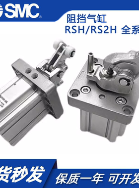 SMC止动阻挡气缸RSA RSH RS2H50A/63/80-30-40DL/M BL/M TM-X2701