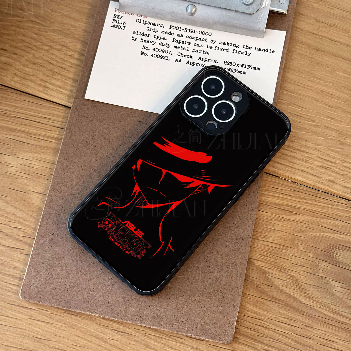 华硕路飞联名磁吸磨砂黑框电镀玻璃手机壳适用苹果iphone17promax华为VIVOS16EIQOOZ10TURBO荣耀MAGIC5PROOPP