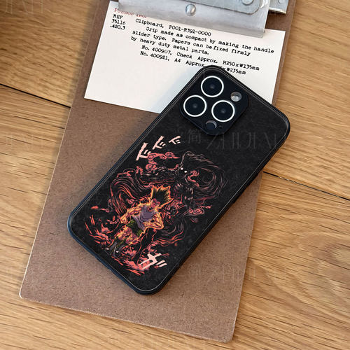全职猎人小杰磁吸磨砂黑框电镀玻璃手机壳适用苹果iphone17promax华为NOVA14PRONOVA11SEMATE80PROMAXNOVA12P