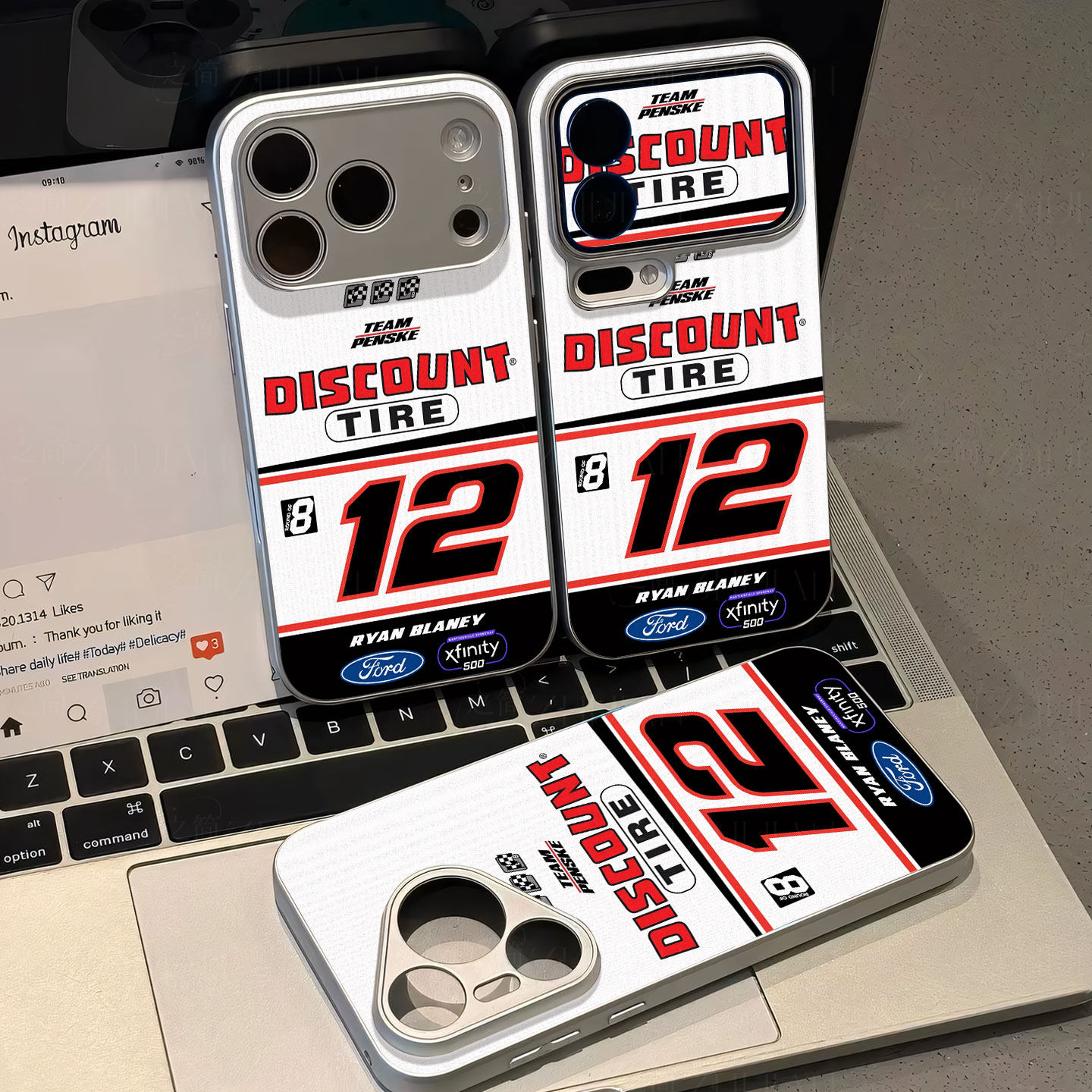 布雷尼十二号磁吸磨砂黑框电镀玻璃手机壳适用苹果iphone17promax华为小米12SULTRA1加ACE3V1加ACE2PRONOVA12