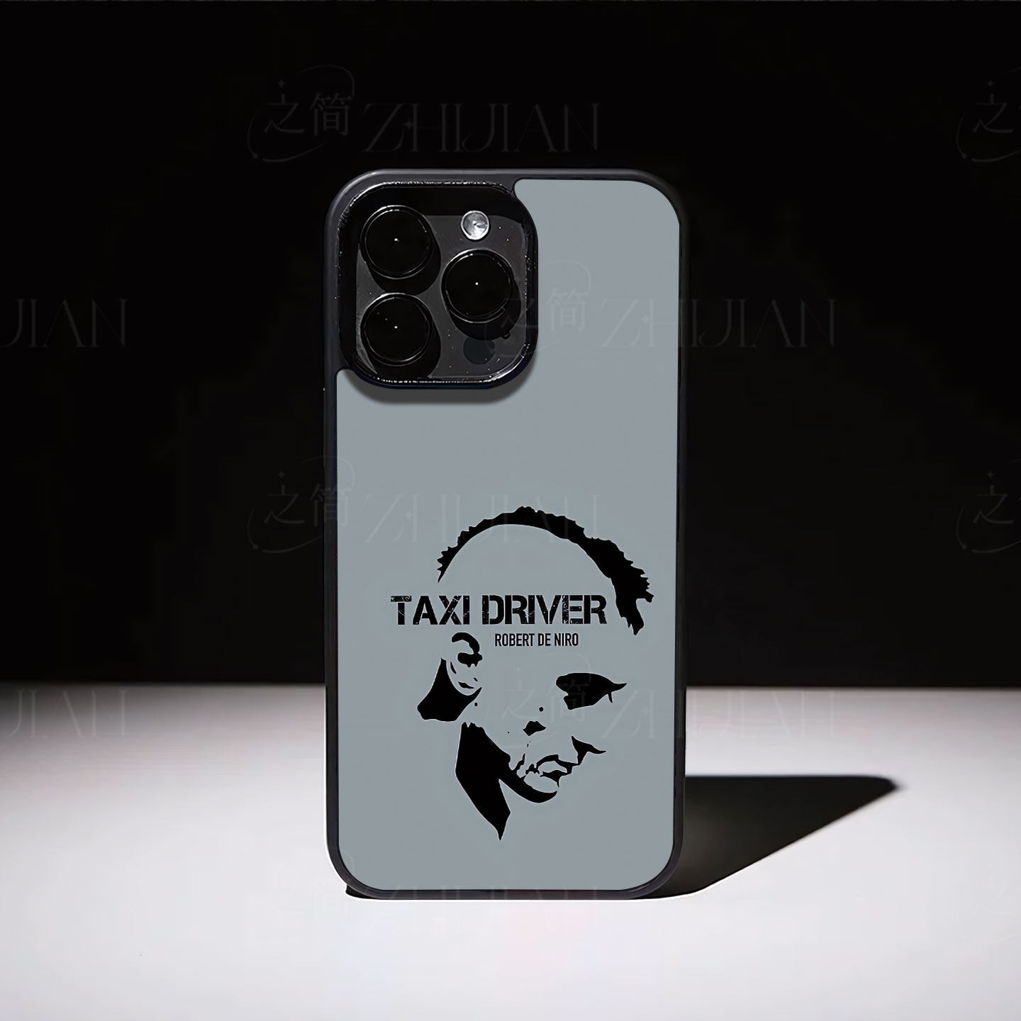 德尼罗出租车磁吸磨砂黑框电镀玻璃手机壳适用苹果iphone17promax华为小米12SULTRAMATE80PROMAX荣耀100PRO荣