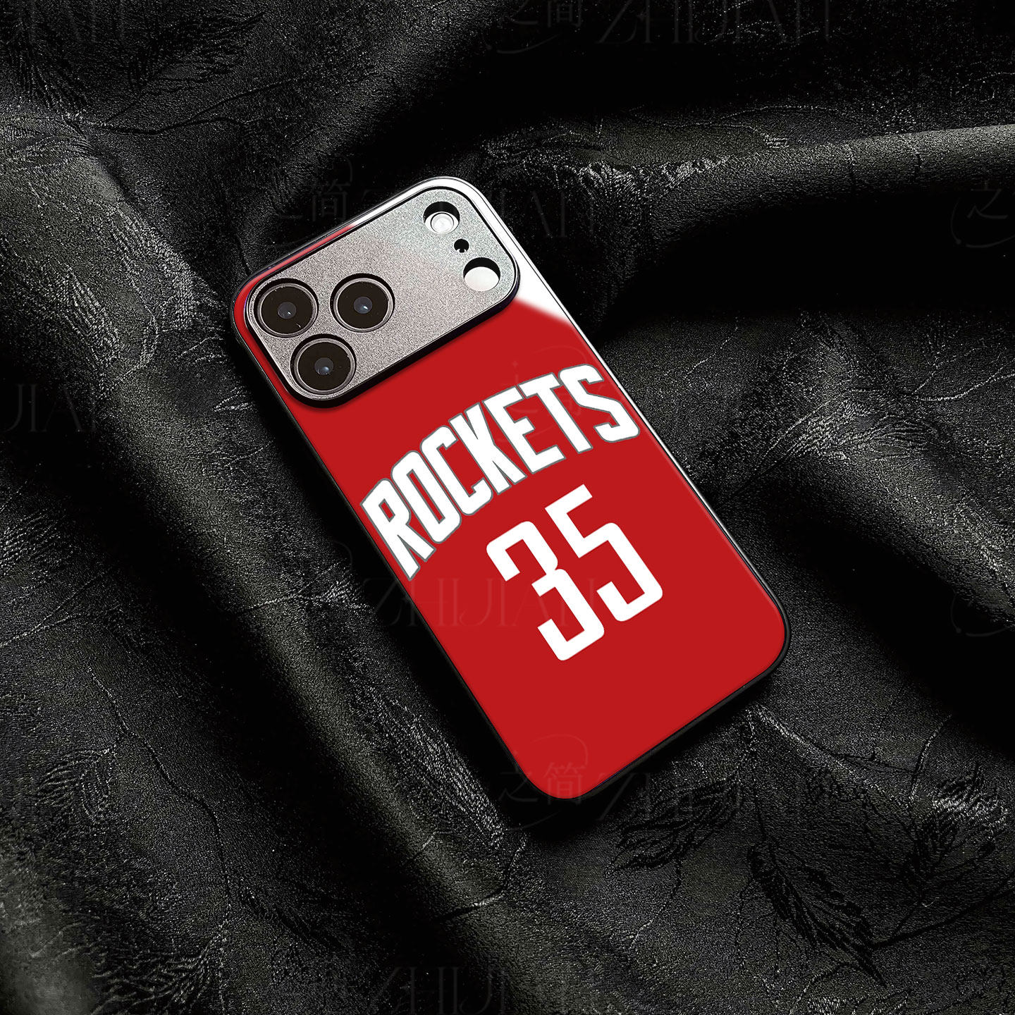 35号球衣磁吸磨砂黑框电镀玻璃手机壳适用苹果iphone17promax华为红米K60EPROMAX12/13/ MATE30PROOPPORENO15
